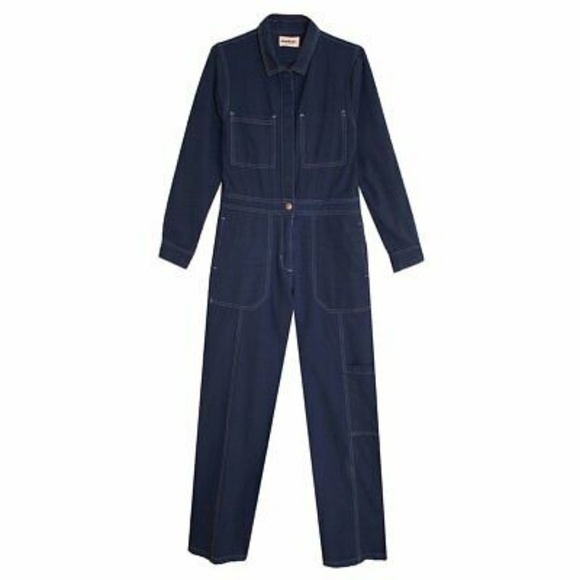 L.F Markey blue denim coverall. Sold out in stores - Picture 3 of 3